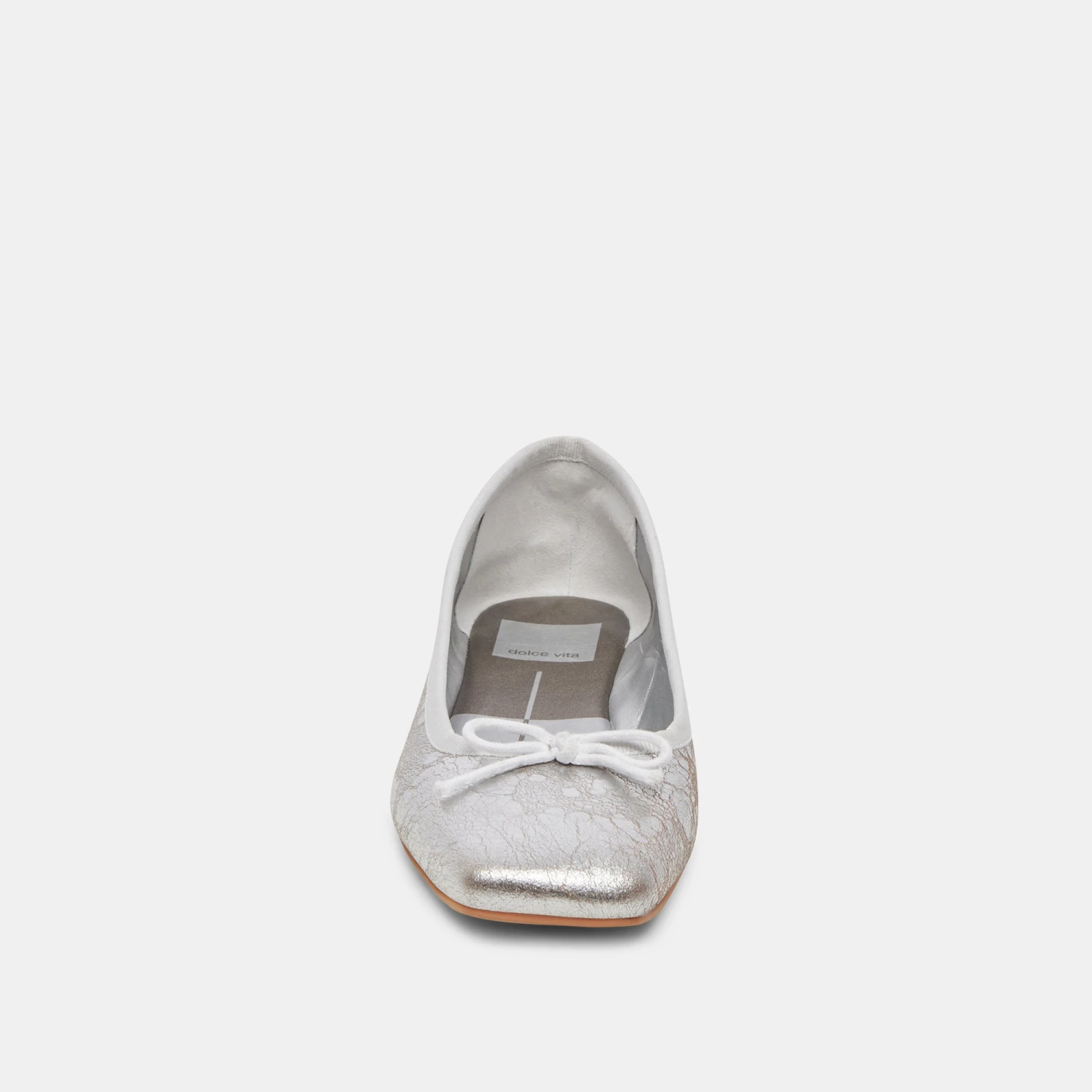 Dolce Vita ANISA BALLET FLATS SILVER DISTRESSED LEATHER 16 Dolce Vita ANISA BALLET FLATS SILVER DISTRESSED LEATHER - Image 14