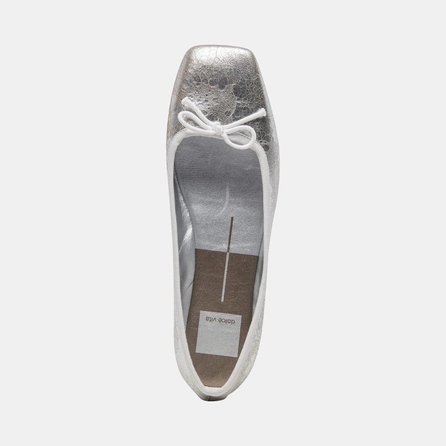 Dolce Vita ANISA BALLET FLATS SILVER DISTRESSED LEATHER 18 Dolce Vita ANISA BALLET FLATS SILVER DISTRESSED LEATHER - Image 16