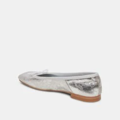 Dolce Vita ANISA BALLET FLATS SILVER DISTRESSED LEATHER 31 Dolce Vita ANISA BALLET FLATS SILVER DISTRESSED LEATHER -Fashion Shoe Store DOLCEVITA FLATS ANISA SILVERDESTRESSEDLEATHER 09