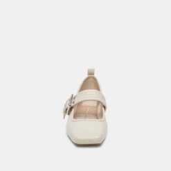 Dolce Vita ARORA BALLET FLATS IVORY CRINKLE PATENT 16 Dolce Vita ARORA BALLET FLATS IVORY CRINKLE PATENT -Fashion Shoe Store DOLCEVITA FLATS ARORA IVORYCRINKLEPATENT 04