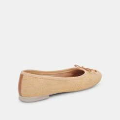 Dolce Vita CACY BALLET FLATS NATURAL RAFFIA -Fashion Shoe Store DOLCEVITA FLATS CACY NATURALRAFFIA 03