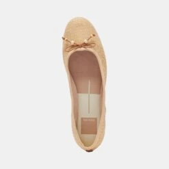 Dolce Vita CACY BALLET FLATS NATURAL RAFFIA -Fashion Shoe Store DOLCEVITA FLATS CACY NATURALRAFFIA 06