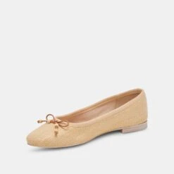 Dolce Vita CACY BALLET FLATS NATURAL RAFFIA -Fashion Shoe Store DOLCEVITA FLATS CACY NATURALRAFFIA 08