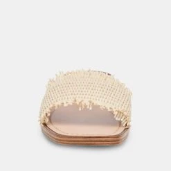 Dolce Vita CANARY SANDALS LT NATURAL RAFFIA -Fashion Shoe Store DOLCEVITA FLATS CANARY LTNATURALRAFFIA 04