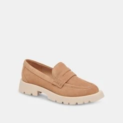 ELIAS FLATS TOFFEE SUEDE -Fashion Shoe Store DOLCEVITA FLATS ELIAS TOFFEESUEDE 01
