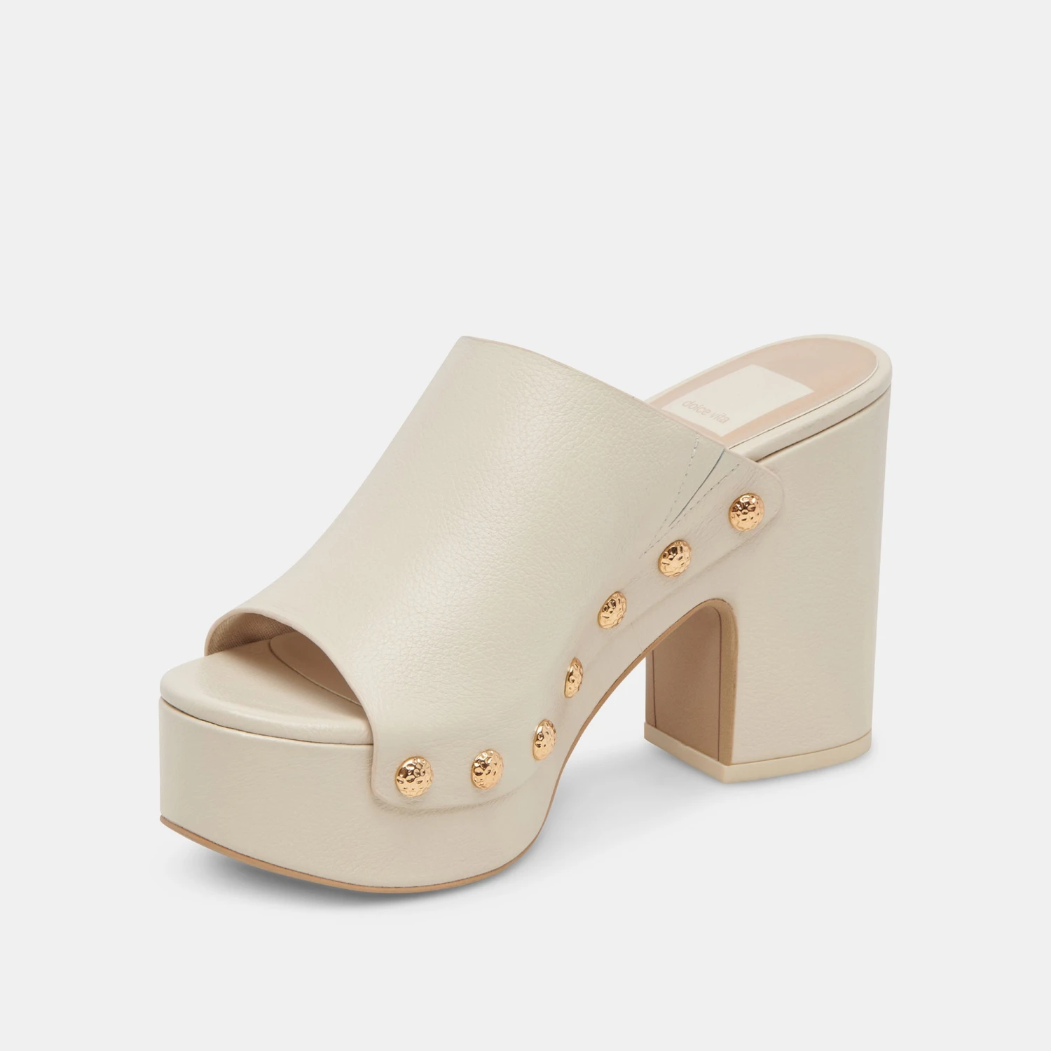 Dolce Vita EMOL HEELS OFF WHITE LEATHER 10 Dolce Vita EMOL HEELS OFF WHITE LEATHER - Image 8