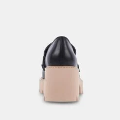 HALONA LOAFERS BLACK LEATHER -Fashion Shoe Store DOLCEVITA FLATS HALONA BLACKLEATHER 05