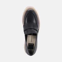 HALONA LOAFERS BLACK LEATHER -Fashion Shoe Store DOLCEVITA FLATS HALONA BLACKLEATHER 06