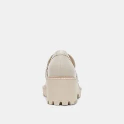 Dolce Vita HARLEN LOAFERS IVORY CRINKLE PATENT -Fashion Shoe Store DOLCEVITA FLATS HARLEN IVORYCRINKLEPATENT 05