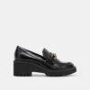 Dolce Vita HARLEN LOAFER MIDNIGHT CRINKLE PATENT -Fashion Shoe Store DOLCEVITA FLATS HARLEN MIDNIGHTCRINKLEPATENT 02