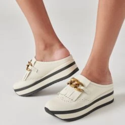 JERRY SNEAKERS WHITE LEATHER 17 JERRY SNEAKERS WHITE LEATHER -Fashion Shoe Store DOLCEVITA FLATS JERRY WHITELEATHER ONFOOT 2