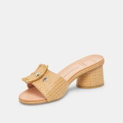 Dolce Vita LUCEY HEELS WARM NATURAL RAFFIA 14 Dolce Vita LUCEY HEELS WARM NATURAL RAFFIA -Fashion Shoe Store DOLCEVITA FLATS LUCEY WARMNATURALRAFFIA 08