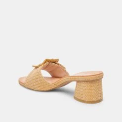 Dolce Vita LUCEY HEELS WARM NATURAL RAFFIA 15 Dolce Vita LUCEY HEELS WARM NATURAL RAFFIA -Fashion Shoe Store DOLCEVITA FLATS LUCEY WARMNATURALRAFFIA 09