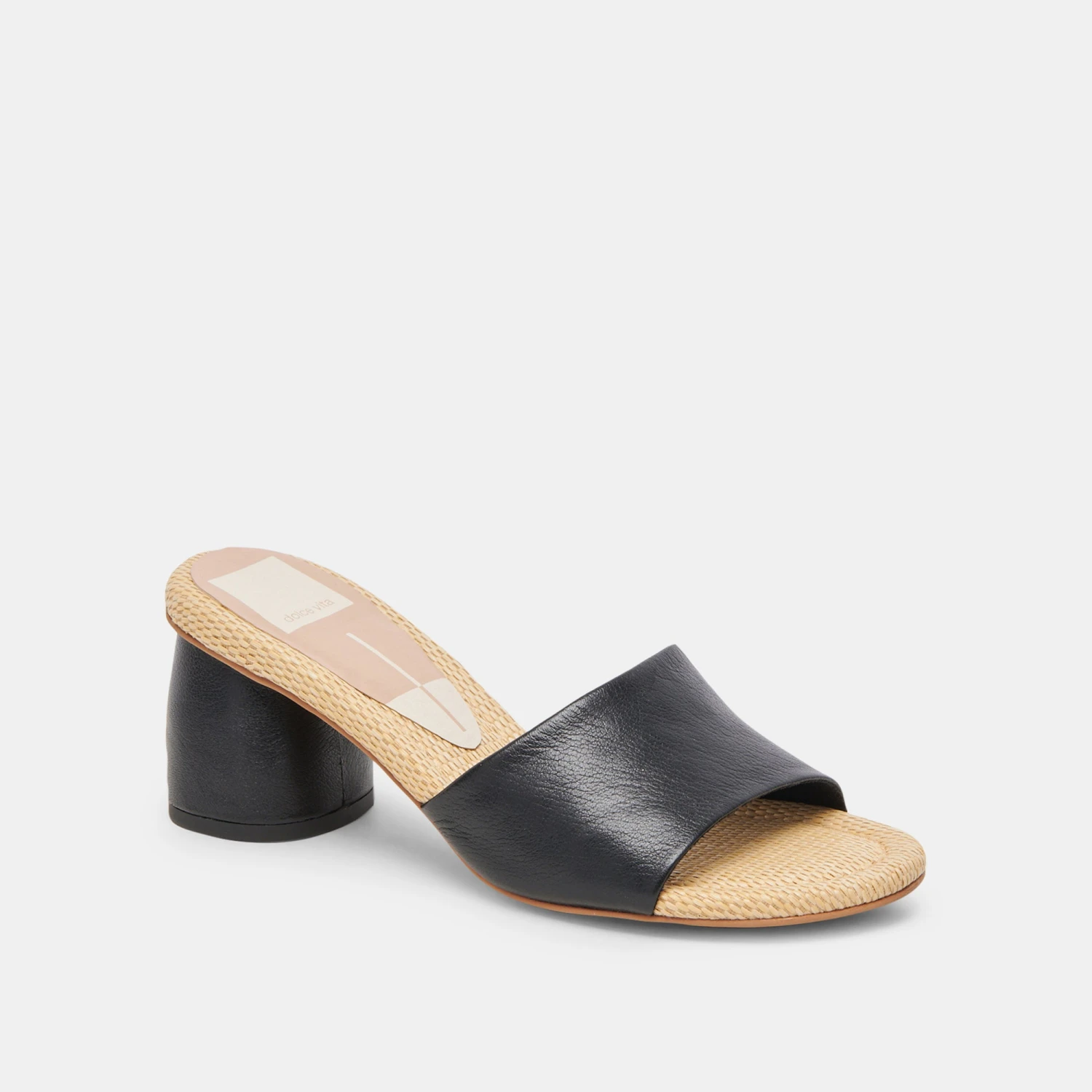 Dolce Vita MINNY HEELS BLACK LEATHER 5 Dolce Vita MINNY HEELS BLACK LEATHER - Image 3