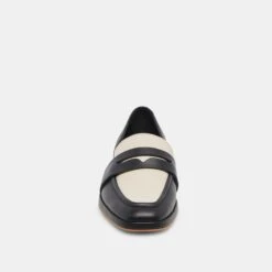 MOYRA FLATS BLACK WHITE LEATHER -Fashion Shoe Store DOLCEVITA FLATS MOYRA BLACKWHITELEATHER 04