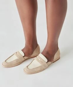 MOYRA FLATS DUNE MULTI SUEDE -Fashion Shoe Store DOLCEVITA FLATS MOYRA DUNEMULTISUEDE ONFOOT 1