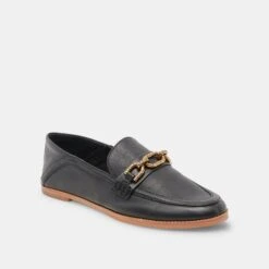 REIGN FLATS BLACK LEATHER -Fashion Shoe Store DOLCEVITA FLATS REIGN BLACKLEATHER 01