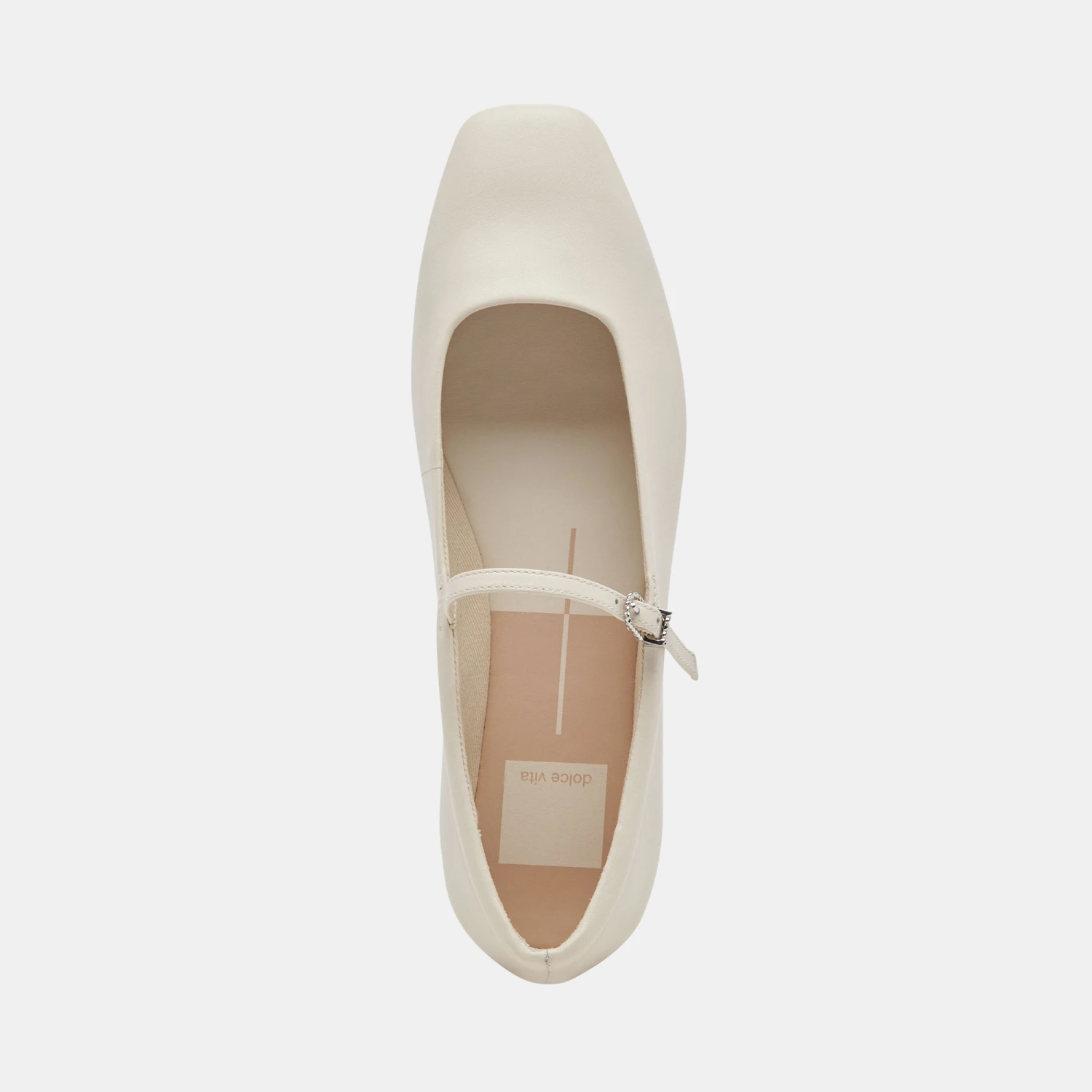 REYES BALLET FLATS IVORY LEATHER 18 REYES BALLET FLATS IVORY LEATHER - Image 16