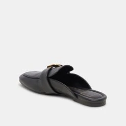 SANTEL FLATS BLACK LEATHER -Fashion Shoe Store DOLCEVITA FLATS SANTEL BLACKLEATHER 09