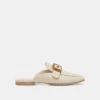 SANTEL FLATS IVORY LEATHER -Fashion Shoe Store DOLCEVITA FLATS SANTEL IVORYLEATHER 02