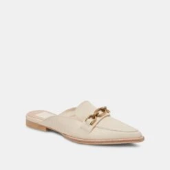 SIDON FLATS IVORY EMBOSSED LEATHER -Fashion Shoe Store DOLCEVITA FLATS SIDON IVORYEMBOSSEDLEATHER 01