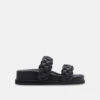 SIGNE SANDALS BLACK STELLA 2 SIGNE SANDALS BLACK STELLA -Fashion Shoe Store DOLCEVITA FLATS SIGNE BLACKSTELLA 02