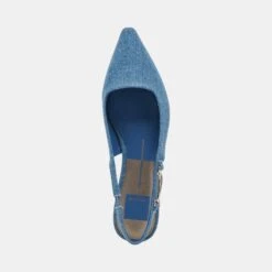 ELLEY FLATS BLUE DENIM -Fashion Shoe Store DOLCEVITA FLAT ELLEY BLUEDENIM 06