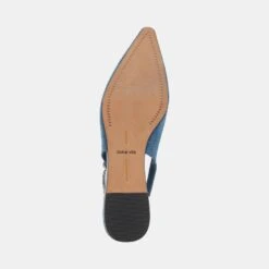 ELLEY FLATS BLUE DENIM -Fashion Shoe Store DOLCEVITA FLAT ELLEY BLUEDENIM 07