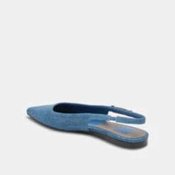 ELLEY FLATS BLUE DENIM -Fashion Shoe Store DOLCEVITA FLAT ELLEY BLUEDENIM 08