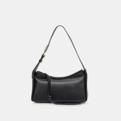 Dolce Vita AUDRI SHOULDER BAG BLACK LEATHER -Fashion Shoe Store DOLCEVITA HANDBAGS AUDRI BLACK 1 a86cc239 0584 451d aa39 2a23fcbbe06d