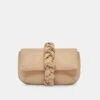 CARA CLUTCH DUNE SOFT NAPPA LEATHER