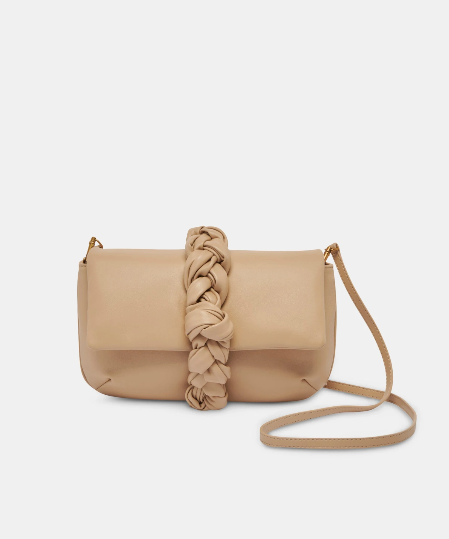 CARA CLUTCH DUNE SOFT NAPPA LEATHER 7 CARA CLUTCH DUNE SOFT NAPPA LEATHER - Image 5