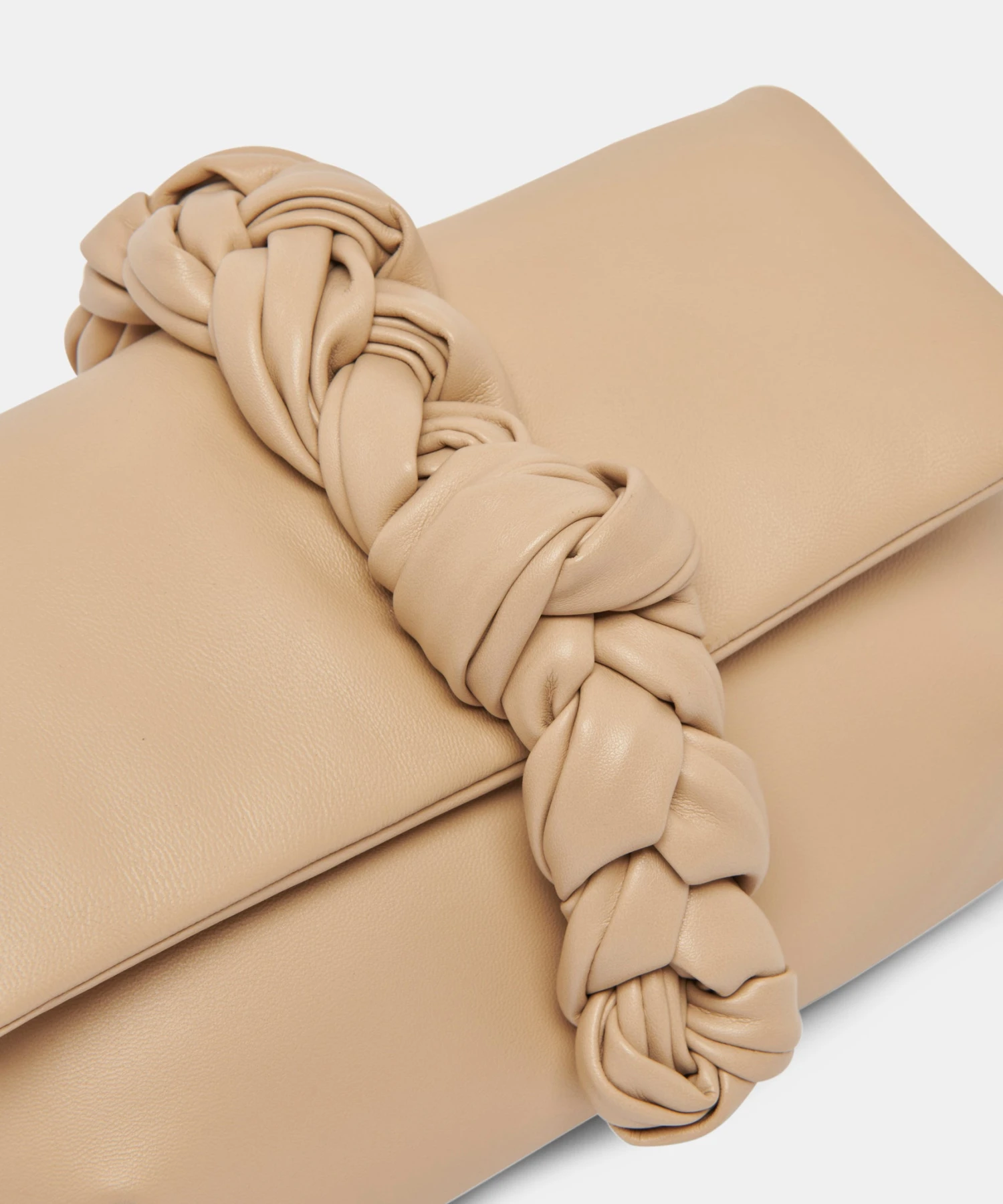 CARA CLUTCH DUNE SOFT NAPPA LEATHER 8 CARA CLUTCH DUNE SOFT NAPPA LEATHER - Image 6