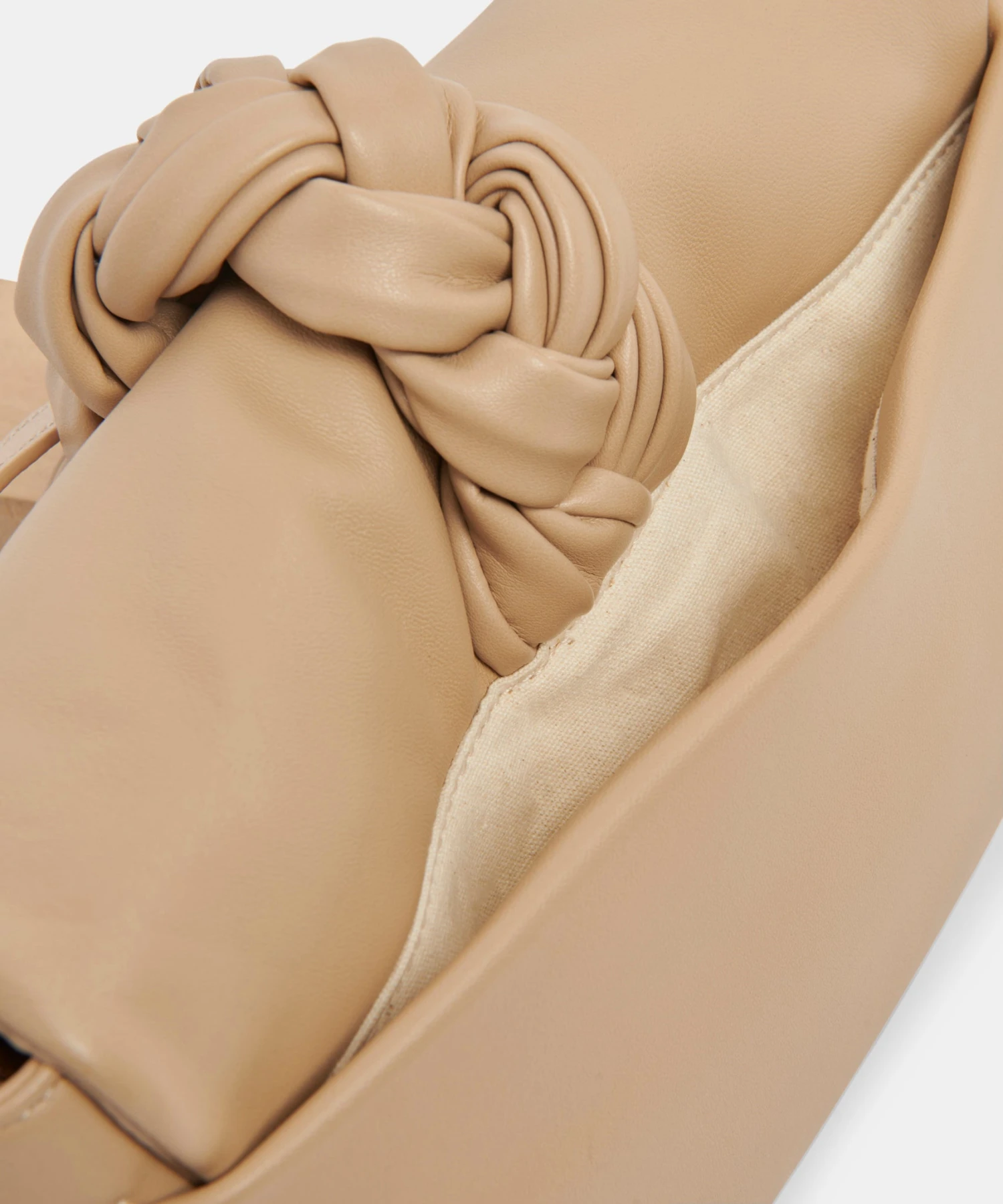 CARA CLUTCH DUNE SOFT NAPPA LEATHER 5 CARA CLUTCH DUNE SOFT NAPPA LEATHER - Image 3
