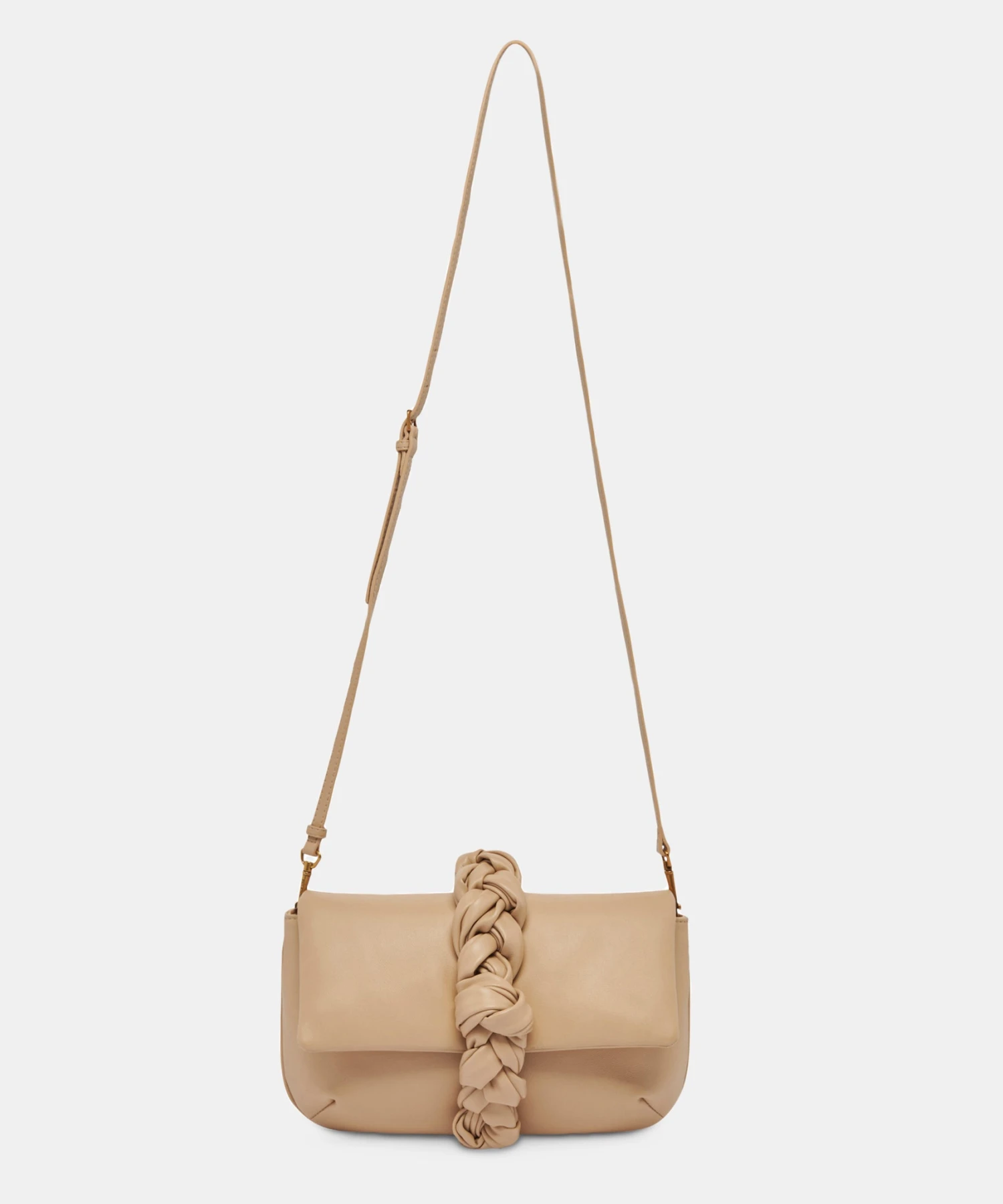 CARA CLUTCH DUNE SOFT NAPPA LEATHER 4 CARA CLUTCH DUNE SOFT NAPPA LEATHER - Image 2