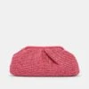 CRISSY CLUTCH ORCHID RAFFIA