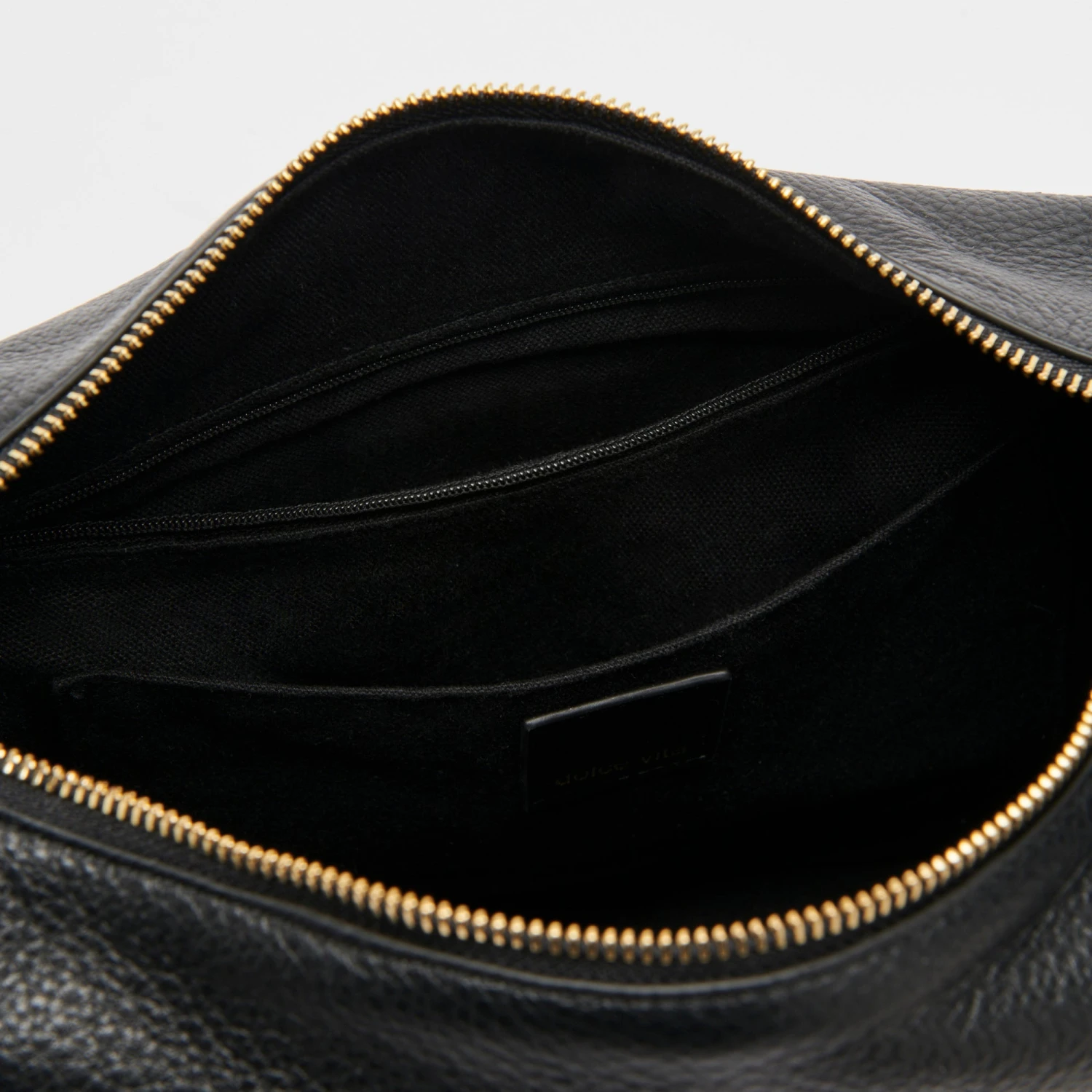 Dolce Vita HANA SHOULDER BAG BLACK LEATHER 5 Dolce Vita HANA SHOULDER BAG BLACK LEATHER - Image 3