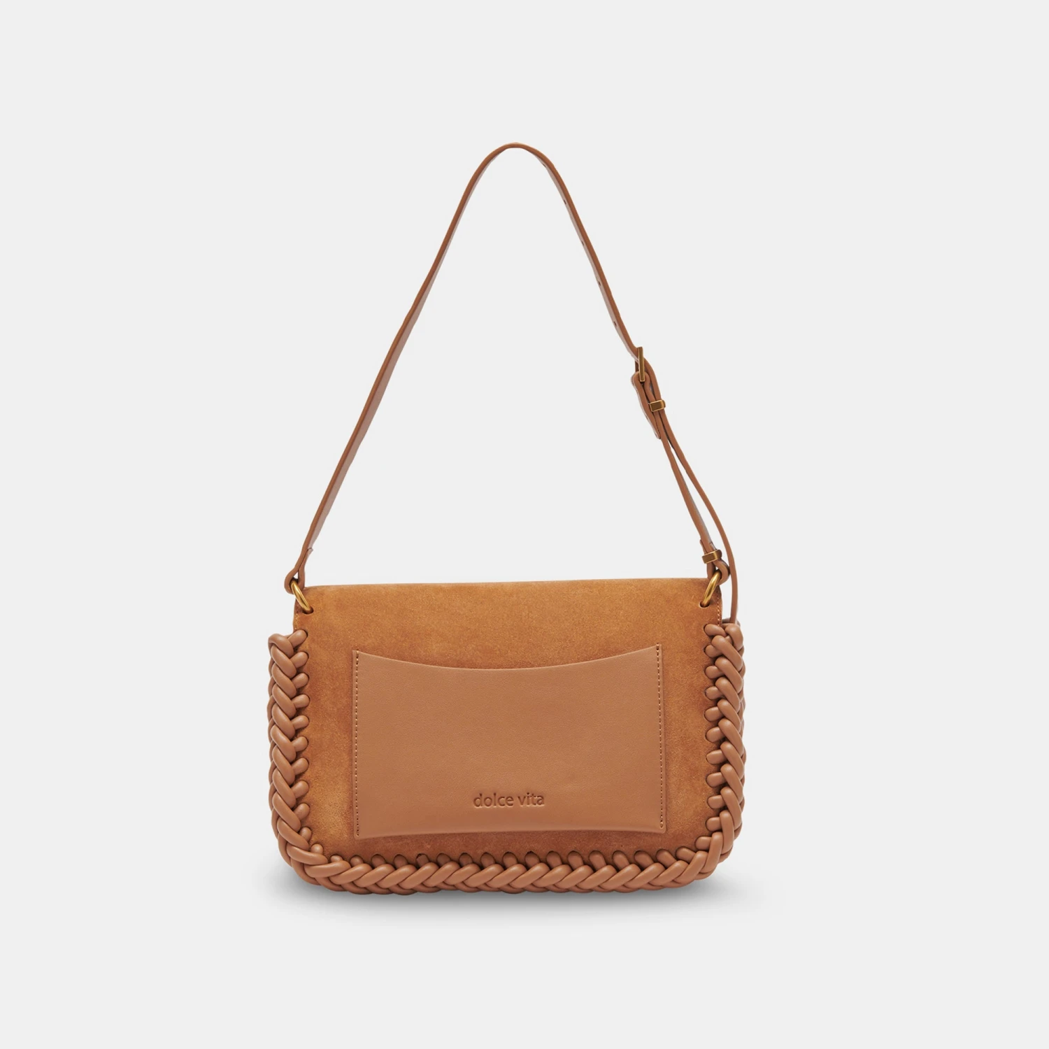 Dolce Vita HARPER SHOULDER BAG RUSTY OAK SUEDE 9 Dolce Vita HARPER SHOULDER BAG RUSTY OAK SUEDE - Image 7
