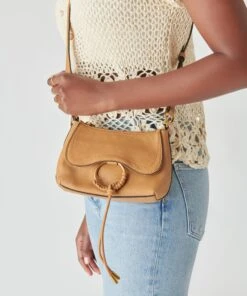 Dolce Vita JOLENE CROSSBODY WHISKEY LEATHER -Fashion Shoe Store DOLCEVITA HANDBAGS JOLENE WHISKEYLEATHER 1