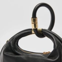 Dolce Vita KEENA CROSSBODY BLACK LEATHER -Fashion Shoe Store DOLCEVITA HANDBAGS KEENA BLACK 3