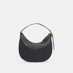 Dolce Vita LANEE SHOULDER BAG BLACK ROYAL LEATHER -Fashion Shoe Store DOLCEVITA HANDBAGS LANE BLACK 2 50