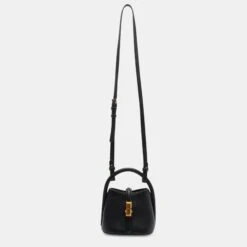 Dolce Vita NEVE CROSSBODY BLACK LEATHER -Fashion Shoe Store DOLCEVITA HANDBAGS NEVE BLACK