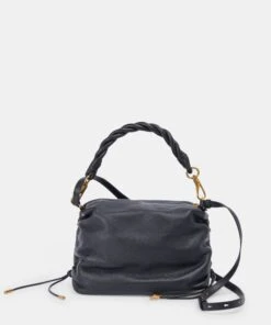 PRESTON SHOULDER/CROSSBODY BLACK LEATHER