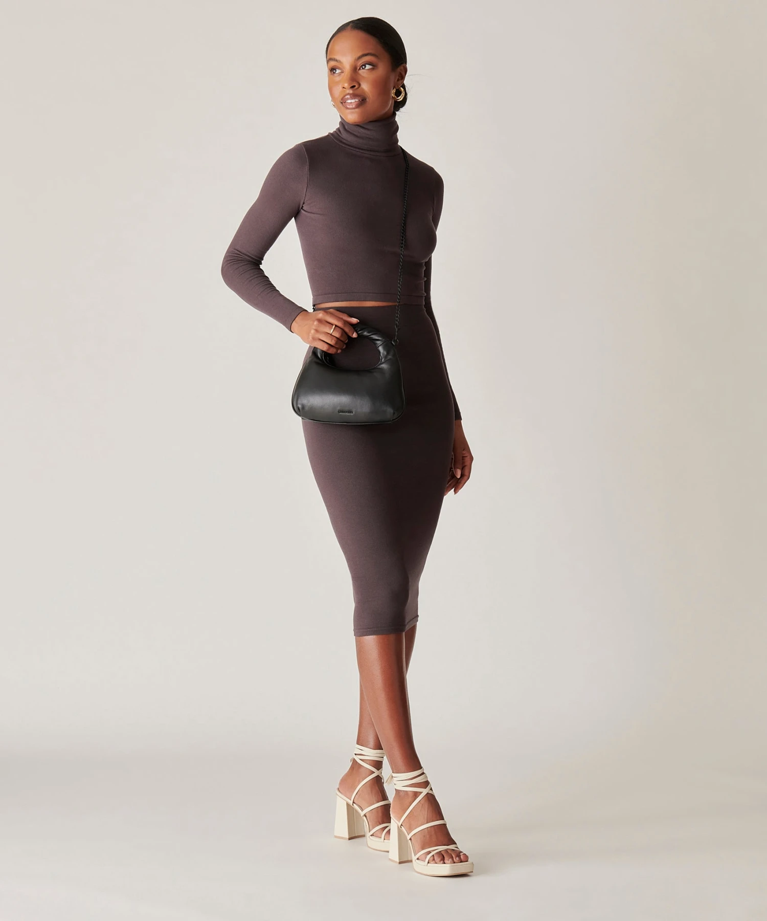 SOFIE CROSSBODY BLACK SOFT NAPPA LEATHER 15 SOFIE CROSSBODY BLACK SOFT NAPPA LEATHER - Image 13