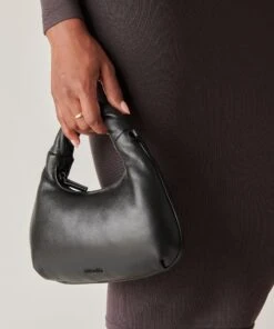 SOFIE CROSSBODY BLACK SOFT NAPPA LEATHER 27 SOFIE CROSSBODY BLACK SOFT NAPPA LEATHER -Fashion Shoe Store DOLCEVITA HANDBAGS SOFI BLACK SOFT NAPPA LEATHER 3