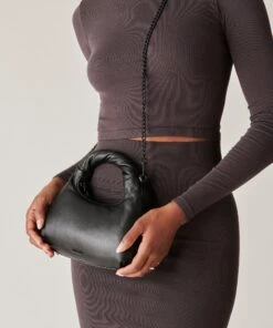 SOFIE CROSSBODY BLACK SOFT NAPPA LEATHER 29 SOFIE CROSSBODY BLACK SOFT NAPPA LEATHER -Fashion Shoe Store DOLCEVITA HANDBAGS SOFI BLACK SOFT NAPPA LEATHER 6