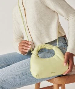SOFIE CROSSBODY CUCUMBER SOFT NAPPA LEATHER -Fashion Shoe Store DOLCEVITA HANDBAGS SOFI CUCUMBER SOFT NAPPA LEATHER 2