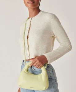 SOFIE CROSSBODY CUCUMBER SOFT NAPPA LEATHER -Fashion Shoe Store DOLCEVITA HANDBAGS SOFI CUCUMBER SOFT NAPPA LEATHER 4