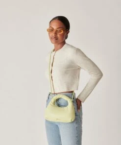 SOFIE CROSSBODY CUCUMBER SOFT NAPPA LEATHER -Fashion Shoe Store DOLCEVITA HANDBAGS SOFI CUCUMBER SOFT NAPPA LEATHER 6