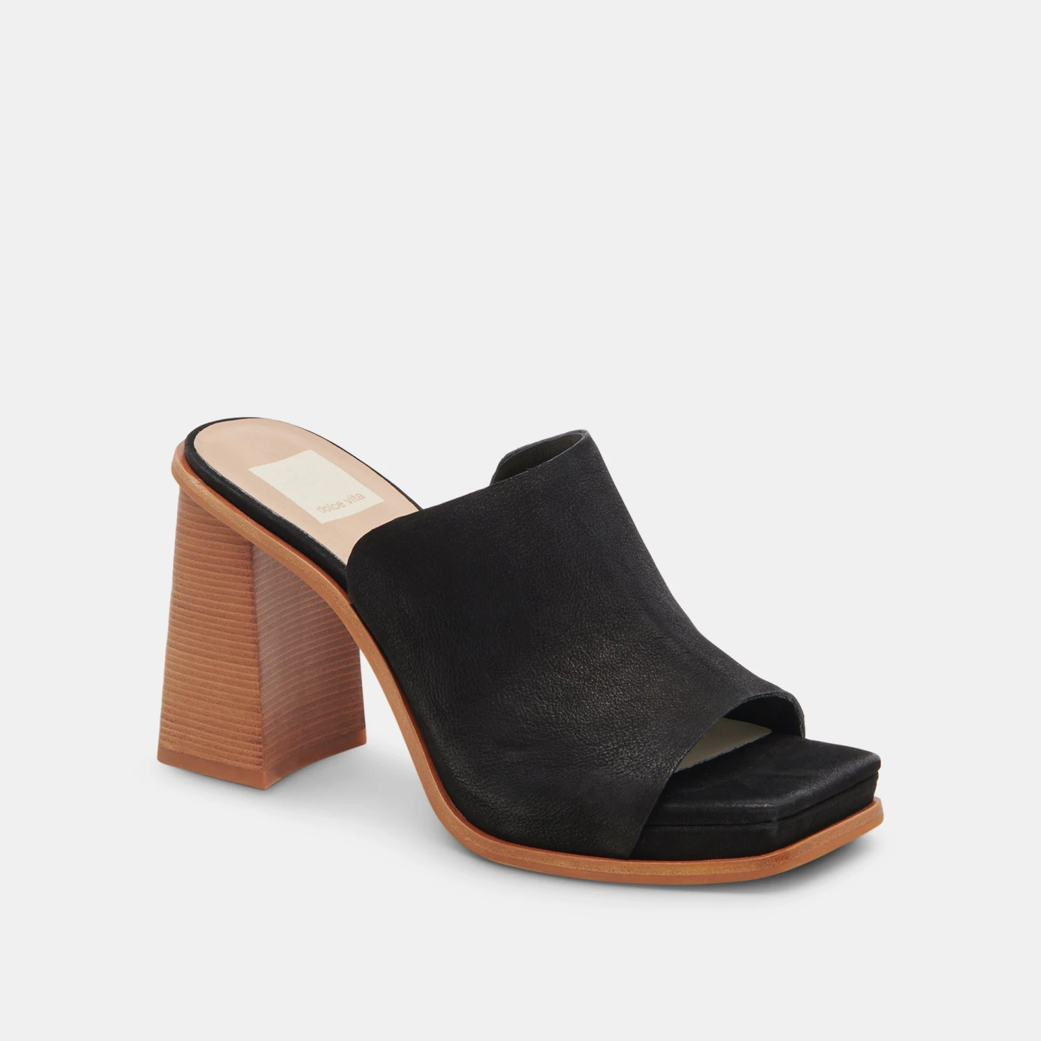 Dolce Vita ANISE HEELS BLACK NUBUCK 4 Dolce Vita ANISE HEELS BLACK NUBUCK - Image 2